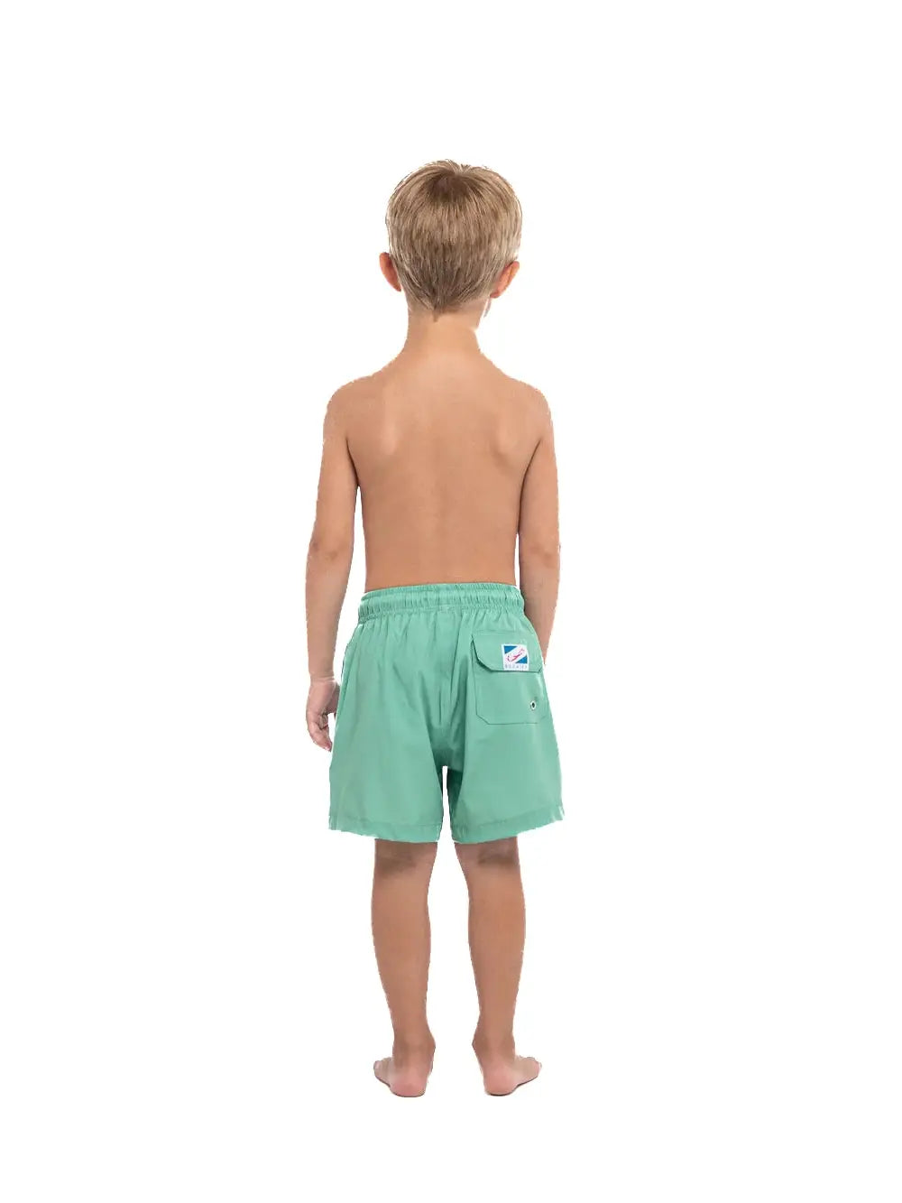 Green Crocodile Swim Trunks