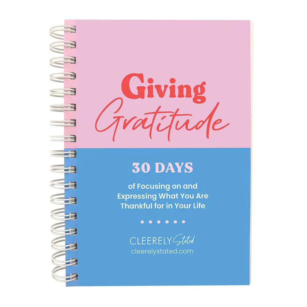 Giving Gratitude-30 Day Journal