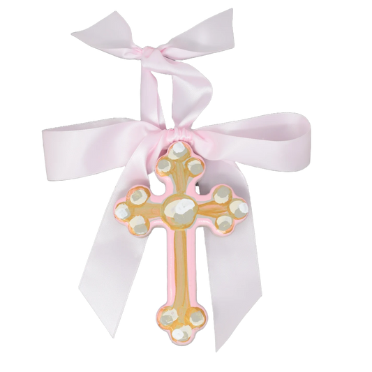 Pink Love Cross 6"