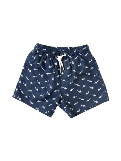 Sharks Swim Trunks