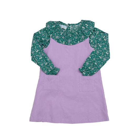 Hazel Jumper Set - Lilac & Green/White Floral