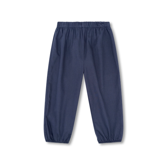 Garret Gathered Princeton Pants - Navy