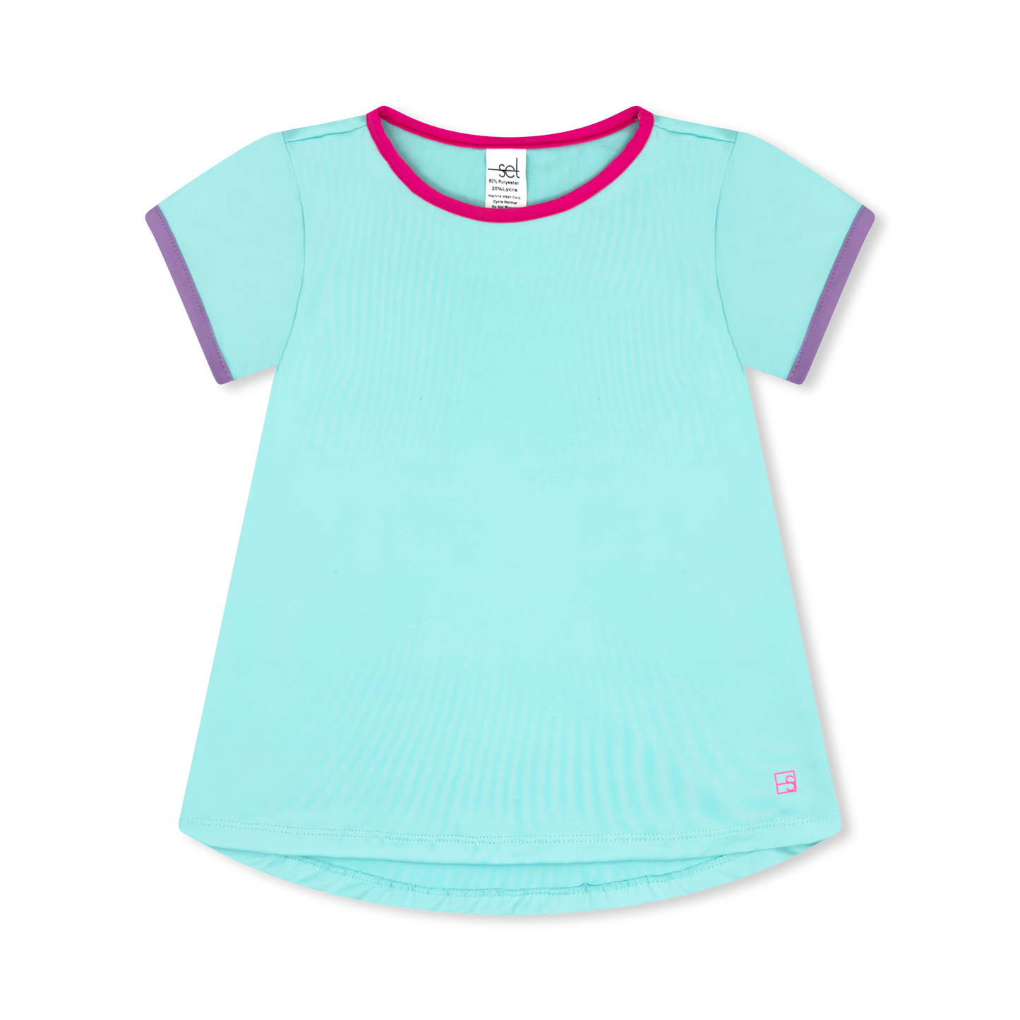 Bridget Basic T-Totally Turquoise